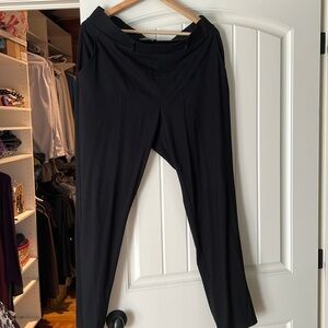 Miik Asia black regular in-seam pants.